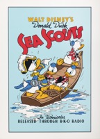 Walt Disney’s Donald Duck “sea Scouts” Litho  Nm - Primary