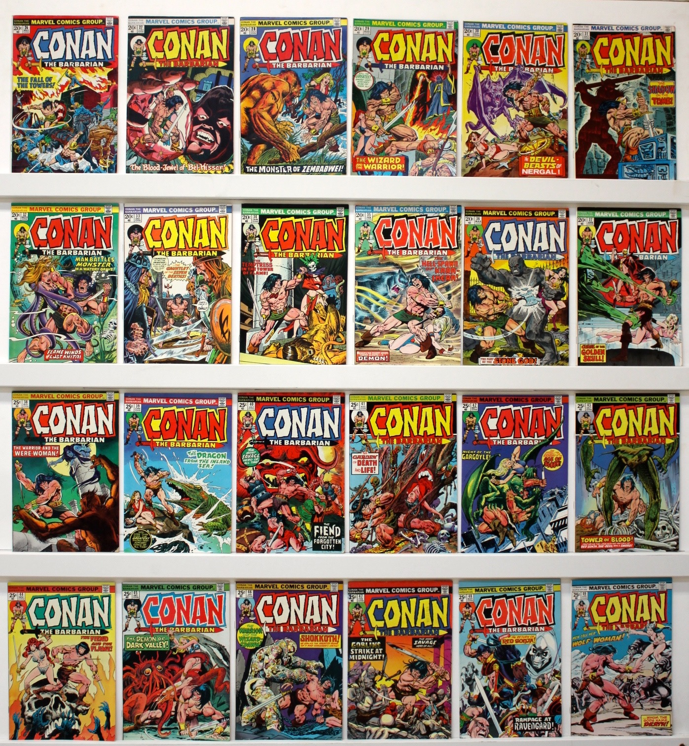 Conan       Lot Of 30 Comics  - Primary