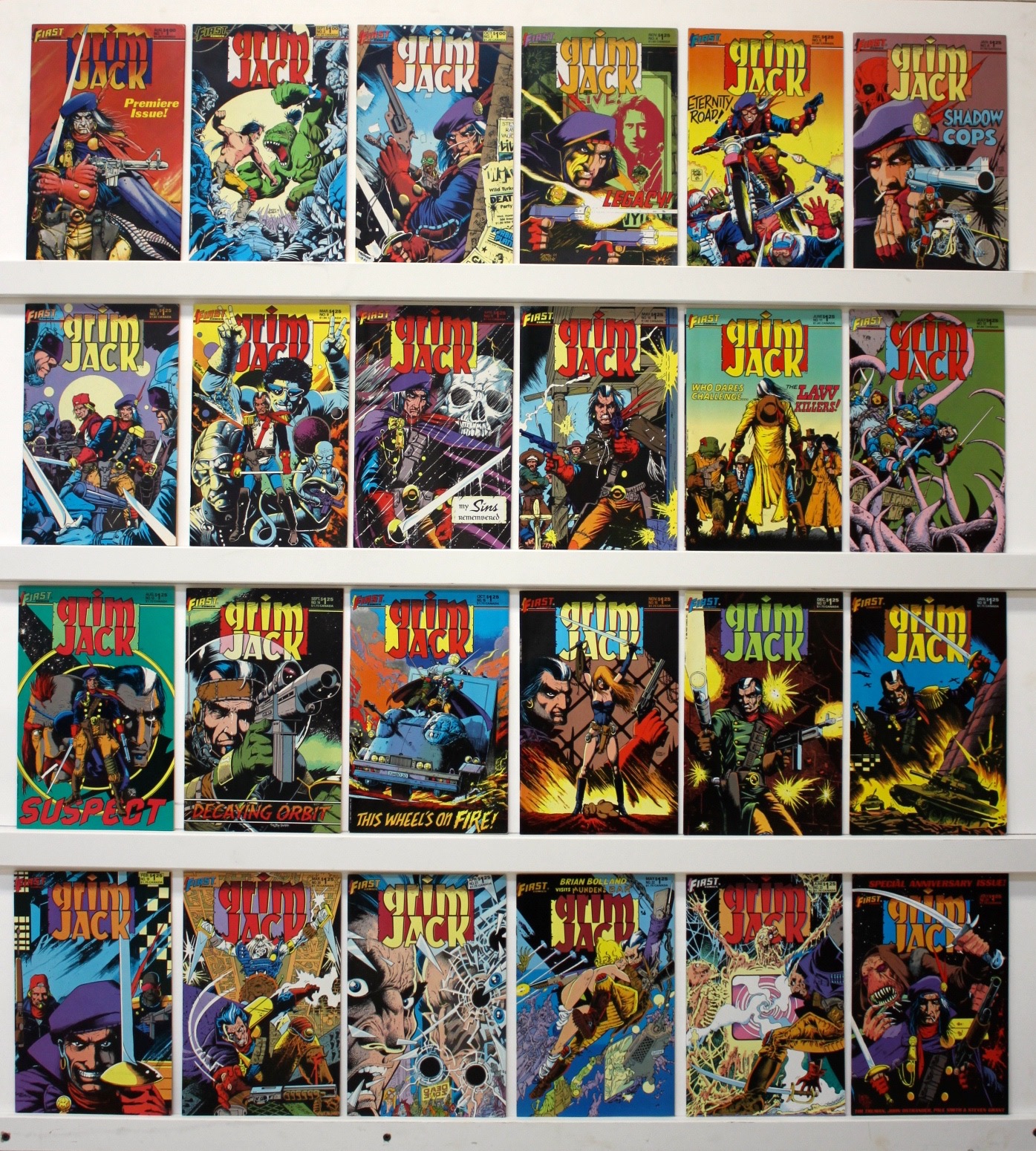 Grim Jack     Lot Of 31 Comics - Primary