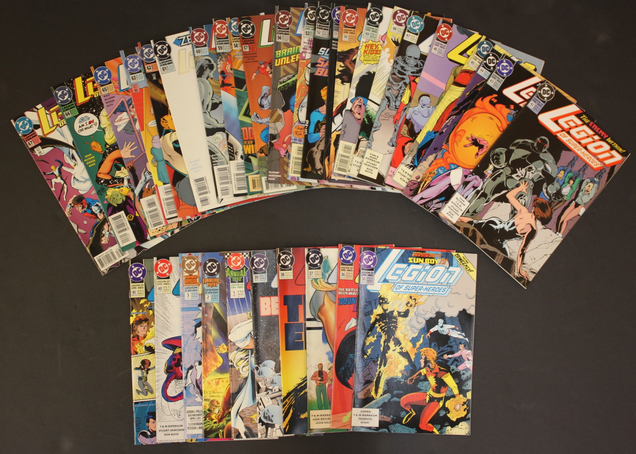 Legion Of Super-heroes  Lot Of 20 Comics 
 - 14181