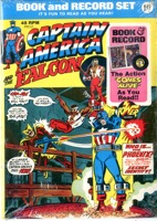 Captain America &amp; The Falcon Book &amp; Record - Primary