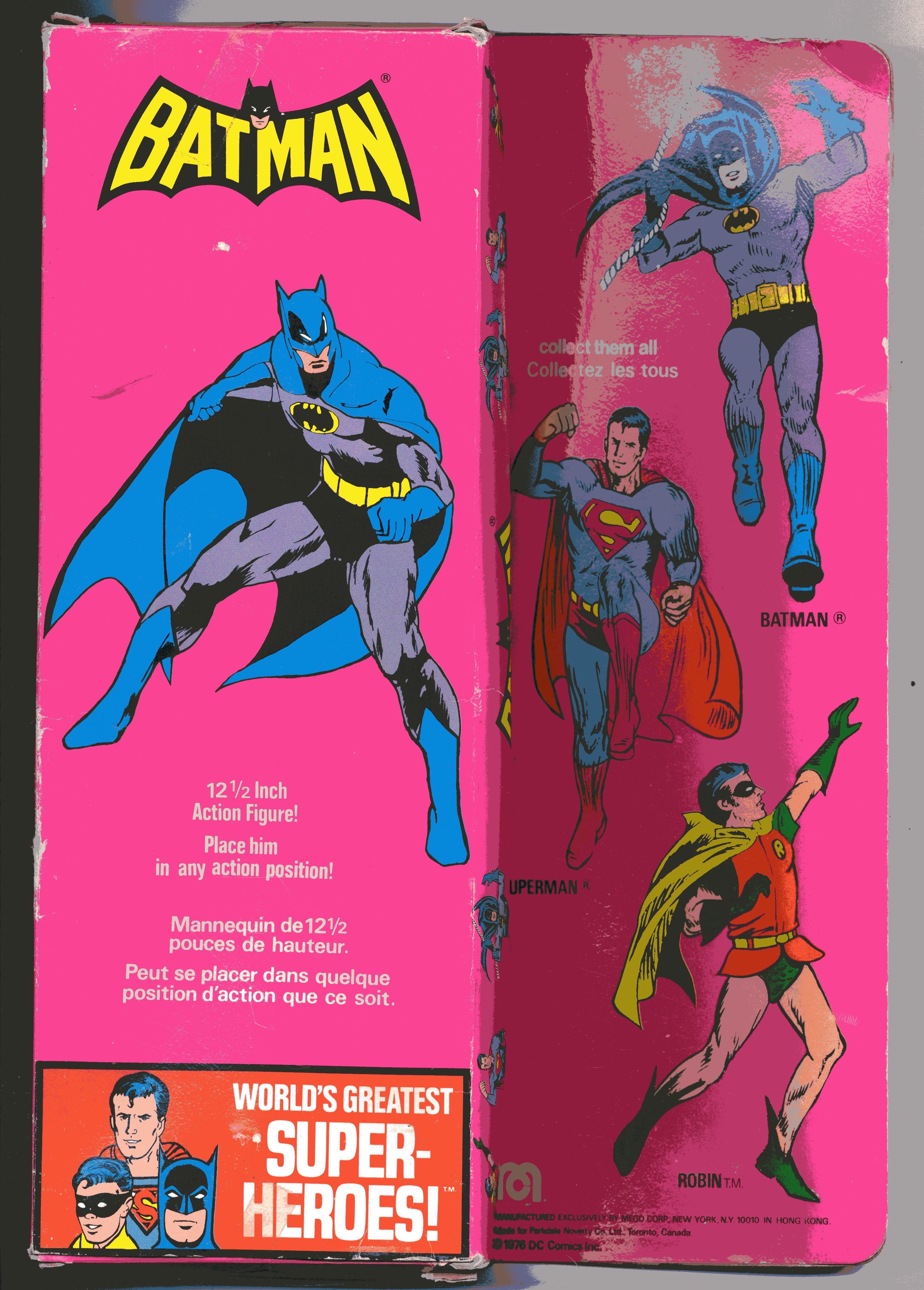 Mego Batman 1976 | Sold Details | Four Color Comics