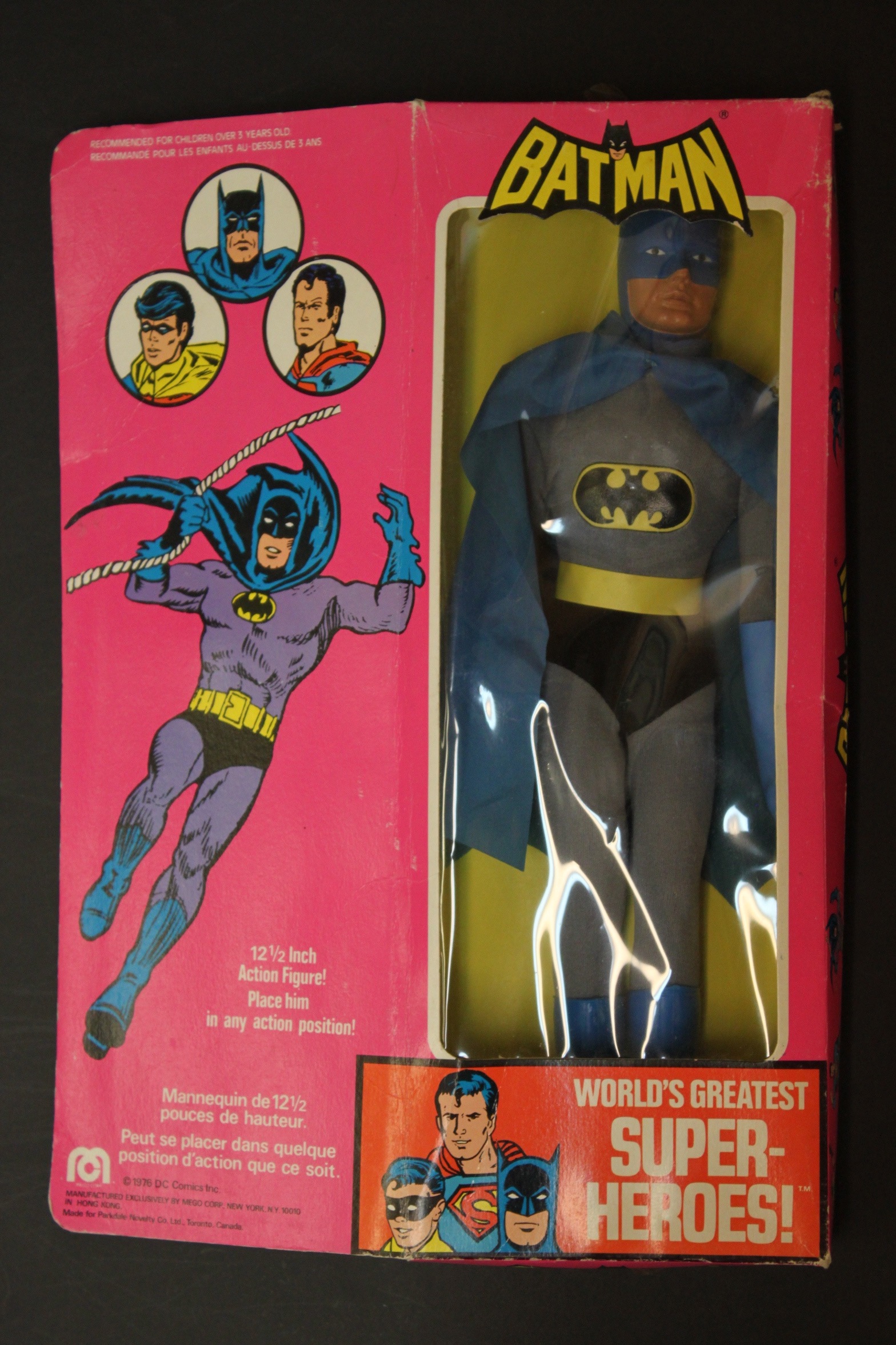 Mego Batman   1976 - Primary