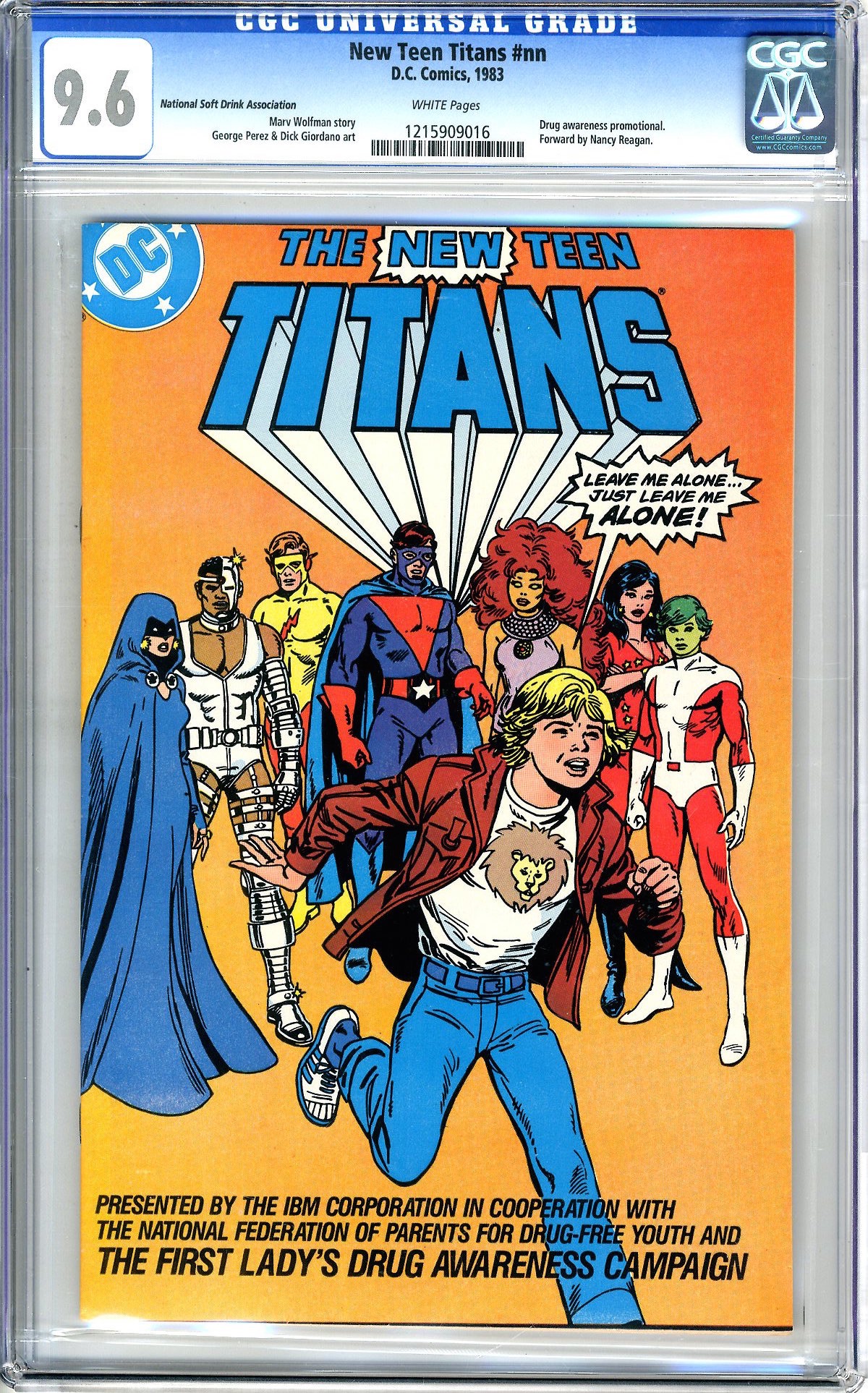 New Teen Titans #1 NM+ (9.6) $99.99 |