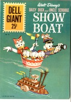 Daisy Duck And Uncle Scrooge Show Boat -dell Giant - Primary