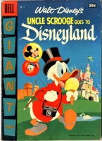 Uncle Scrooge Goes To Disneyland -dell Giant - Primary