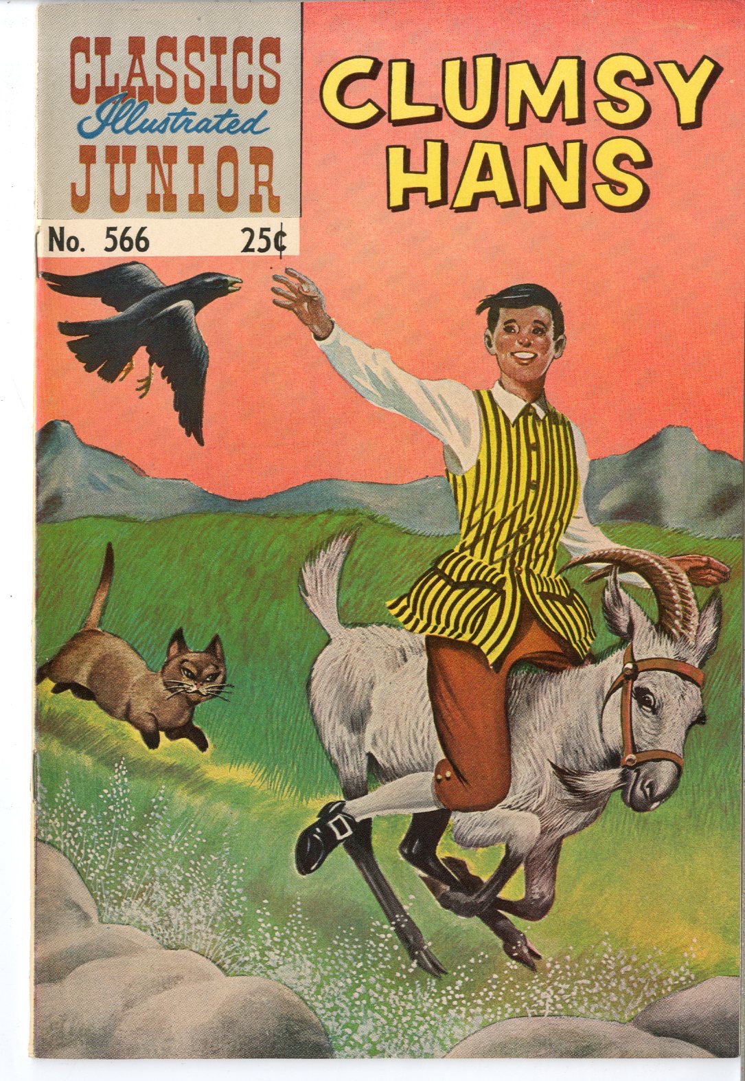 Classics Illustrated Junior / Issue 566 Comics Details Four Color