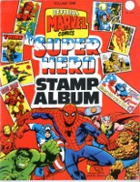 Official Marvel Super Hero Stamp Album - Primary