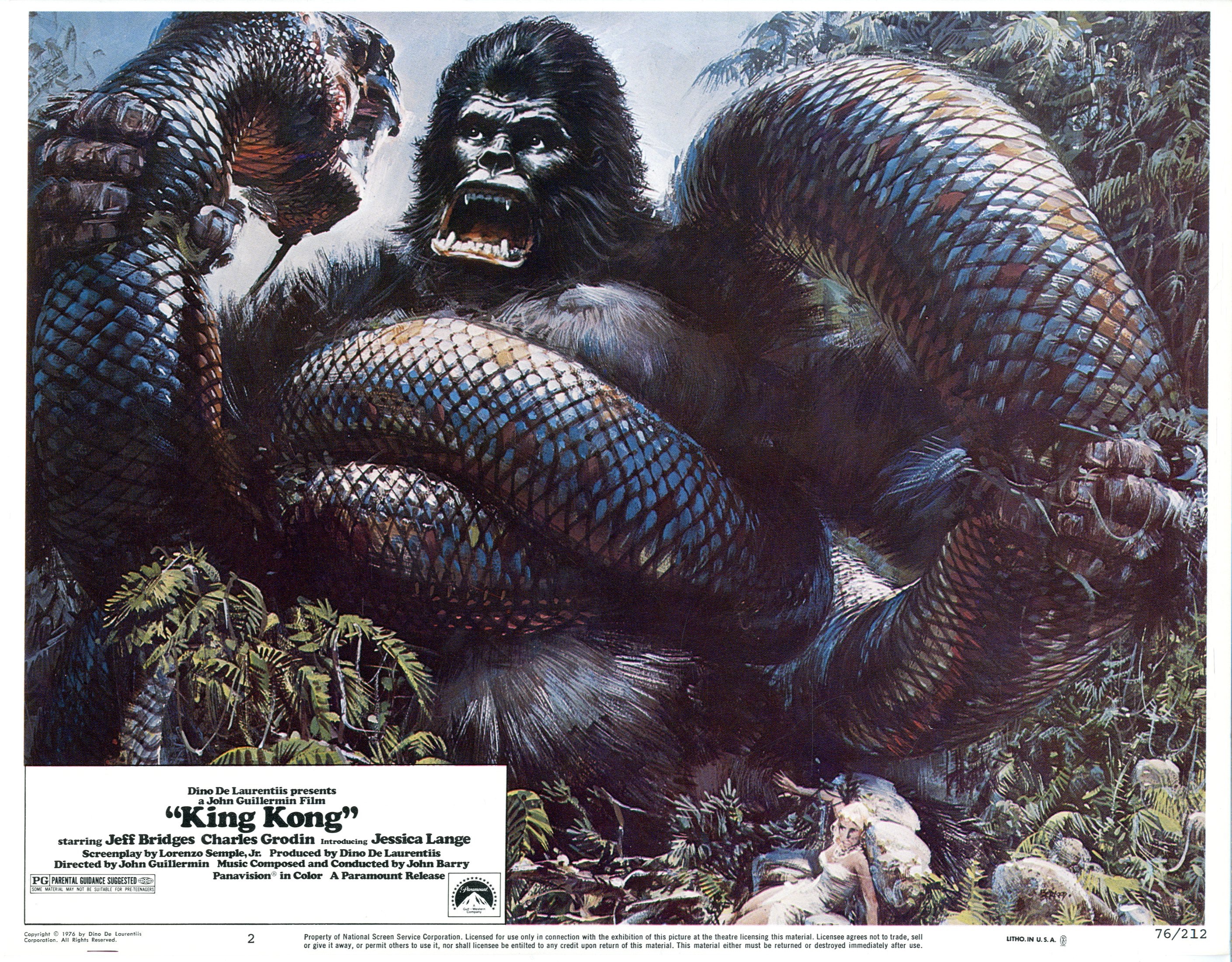 King Kong 1976 Posters Details Four Color Comics