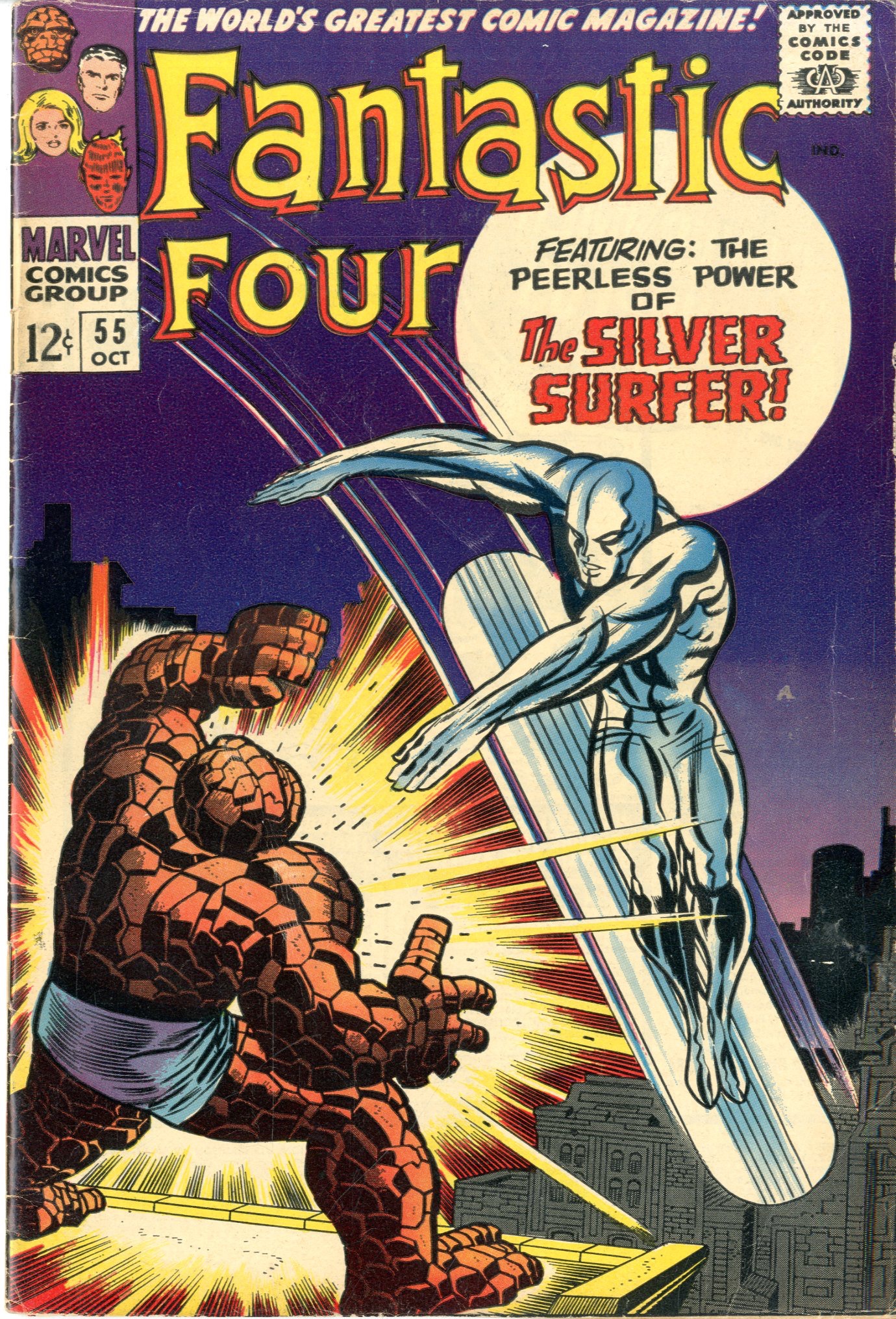 FANTASTIC FOUR / Issue #55 | Sold Details | Four Color Comics