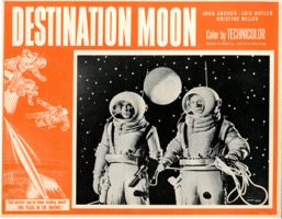 Destination Moon R  1956  4 Card Set - Primary