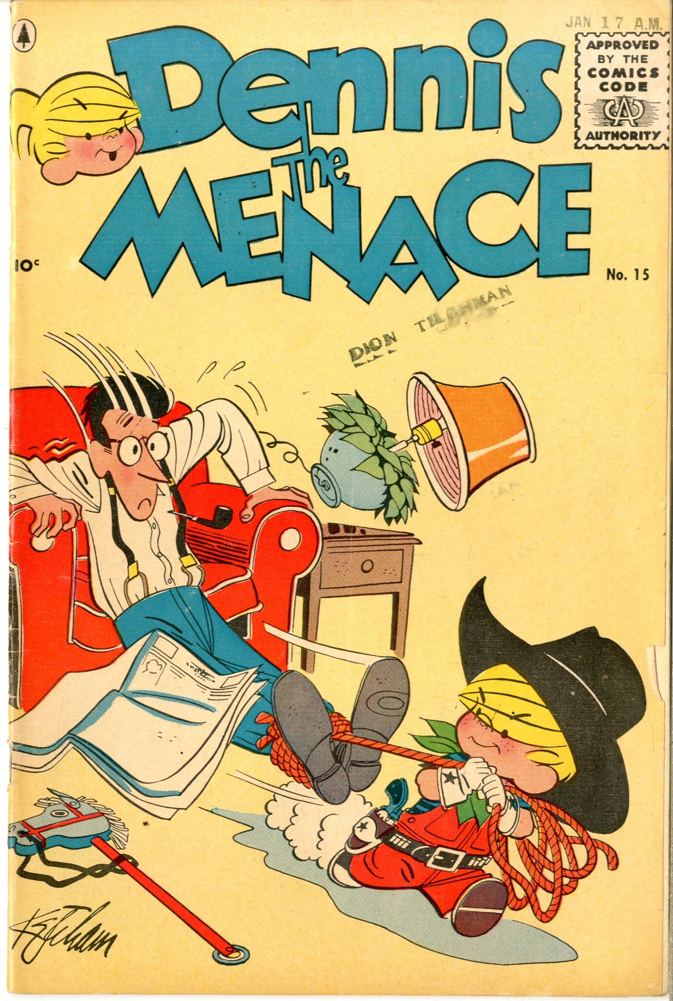 Dennis The Menace Issue 15 Comics Details Four Color Comics 