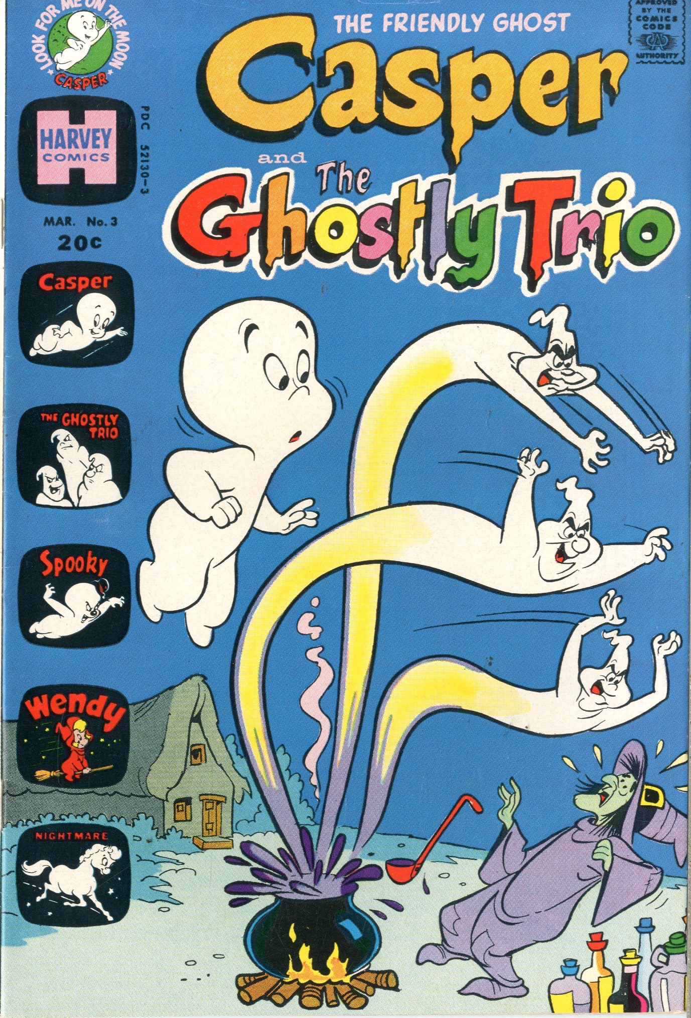 <b>Casper</b> and the Ghostly Trio / Issue #3.