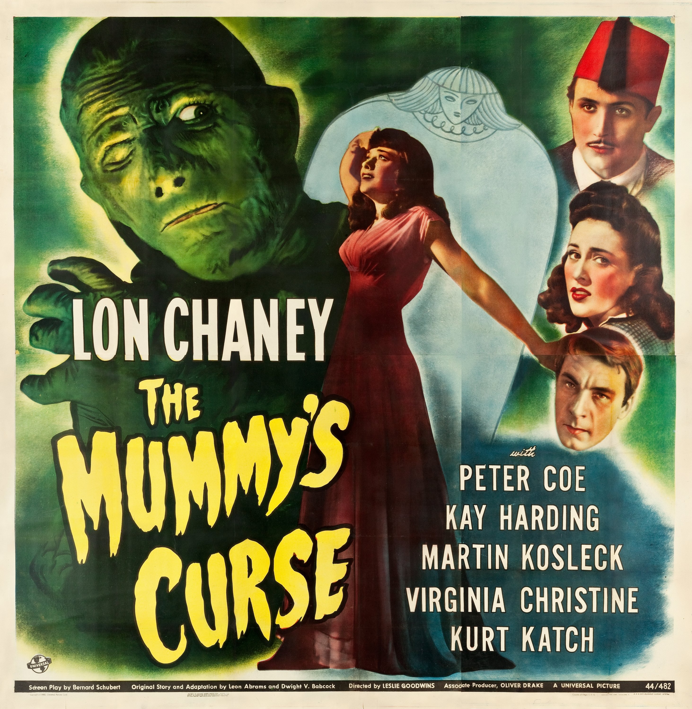 The Mummy’s Curse 1945 | Posters Details | Four Color Comics