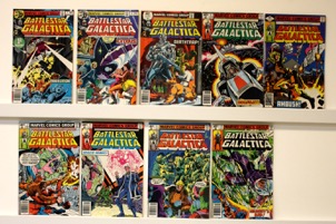 Battlestar Galactica     Lot Of 9 Comics - Primary