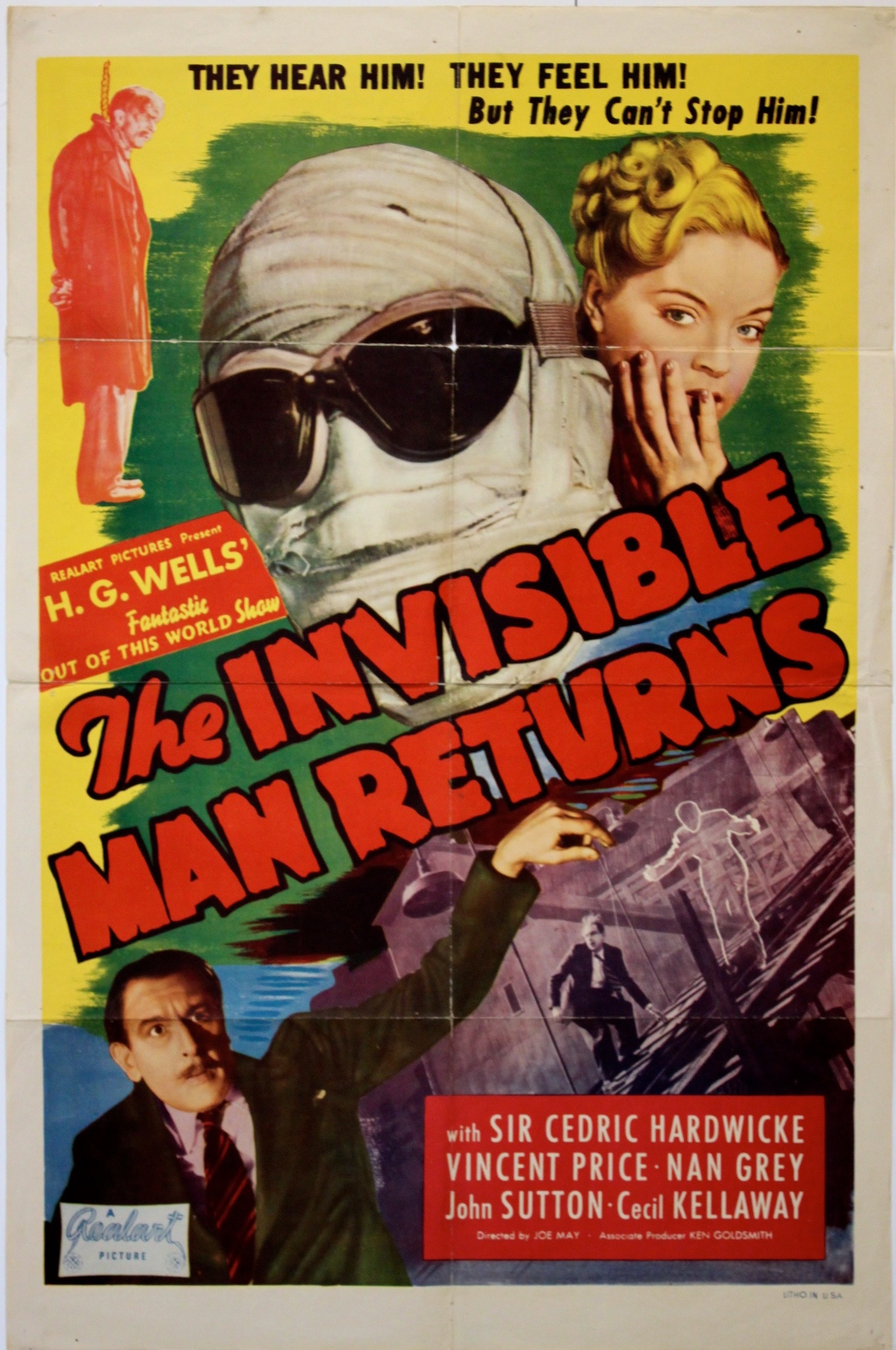 Invisible Man Returns   R-1948   Poster - Primary