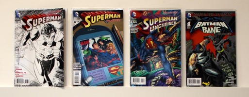 Superman &amp; Batman Vs. Bane Dealer Incentives    Lot Of 4 Comics - Primary