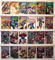 Captain America Vol 2, Vol 3 &amp; Mini Series    Lot Of 48 Books - Primary