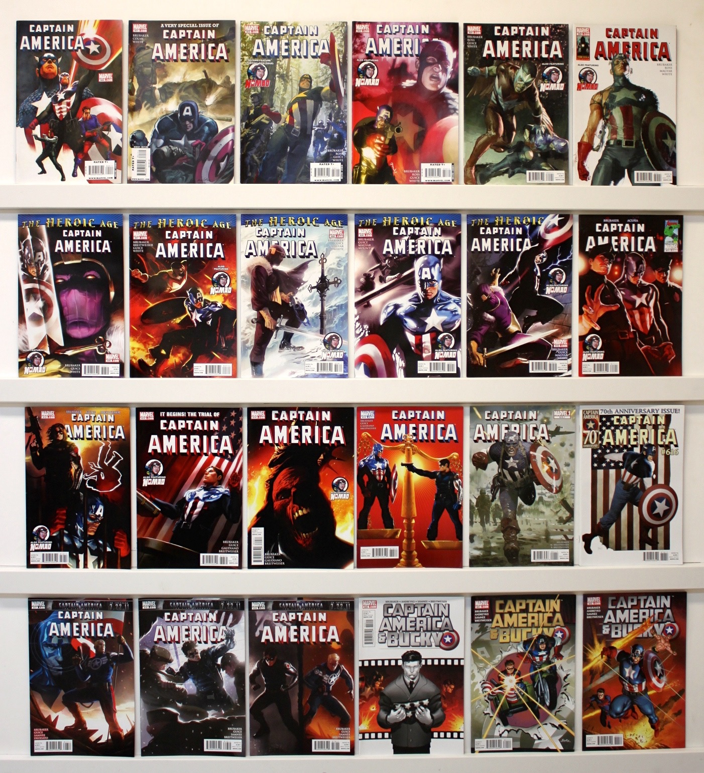 Captain America Vol 1   Lot Of 41 Books - Primary