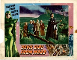 Devil Girl From Mars  1955  Lobby Card #3 - Primary