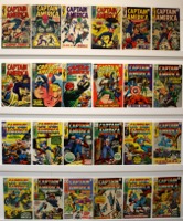 Captain America       Lot Of 24 Books - Primary