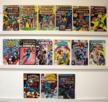 Captain America     Lot Of 15 Books - Primary