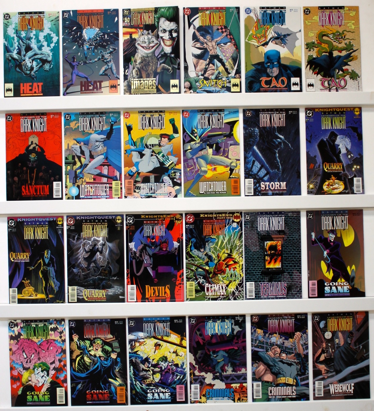 Legends Of The Dark Knight   Lot Of 84 Comics - 18131