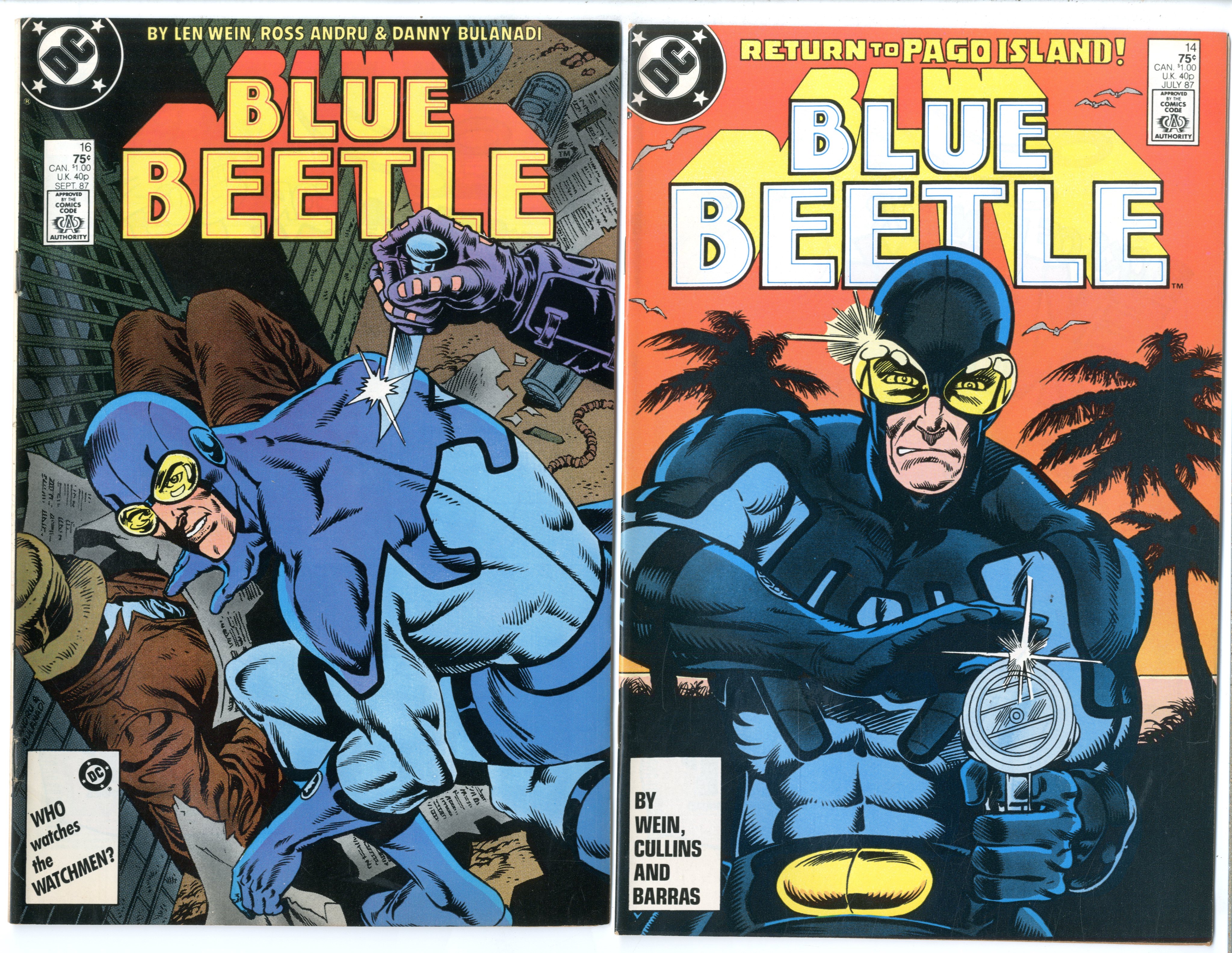 Blue Beetle      Lot Of 16 Comics - 19762