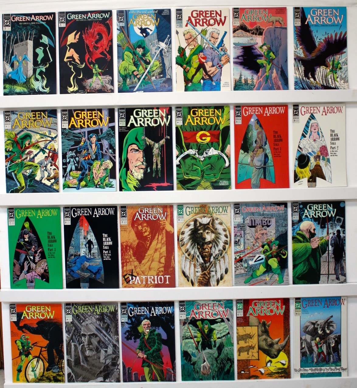 Green Arrow     Lot Of 81 Comics - 19772