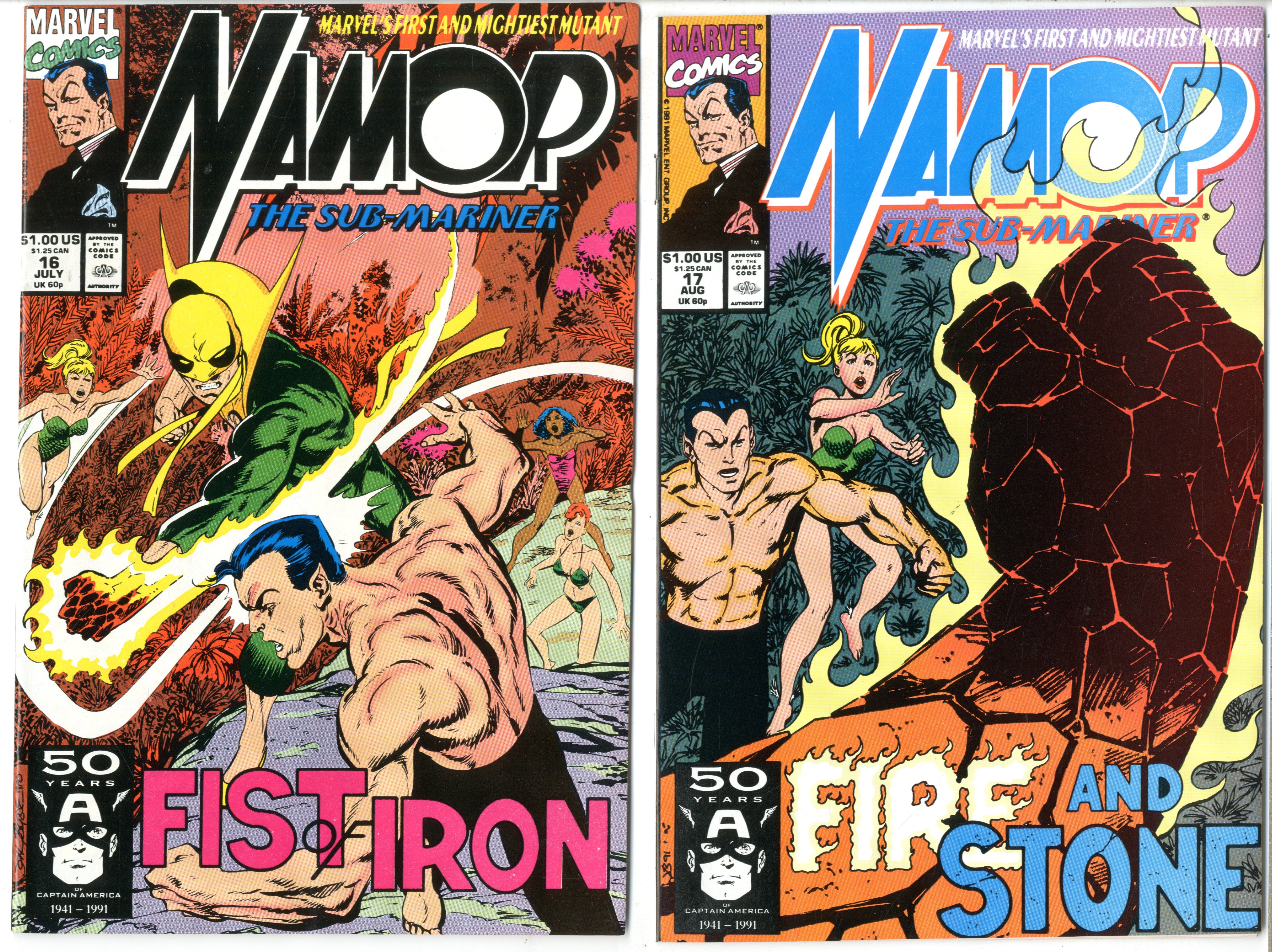 Namor    Lot Of  36 Comics - 19862