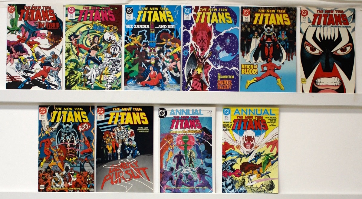 New Teen Titans       Lot Of 34 Comics - 19859