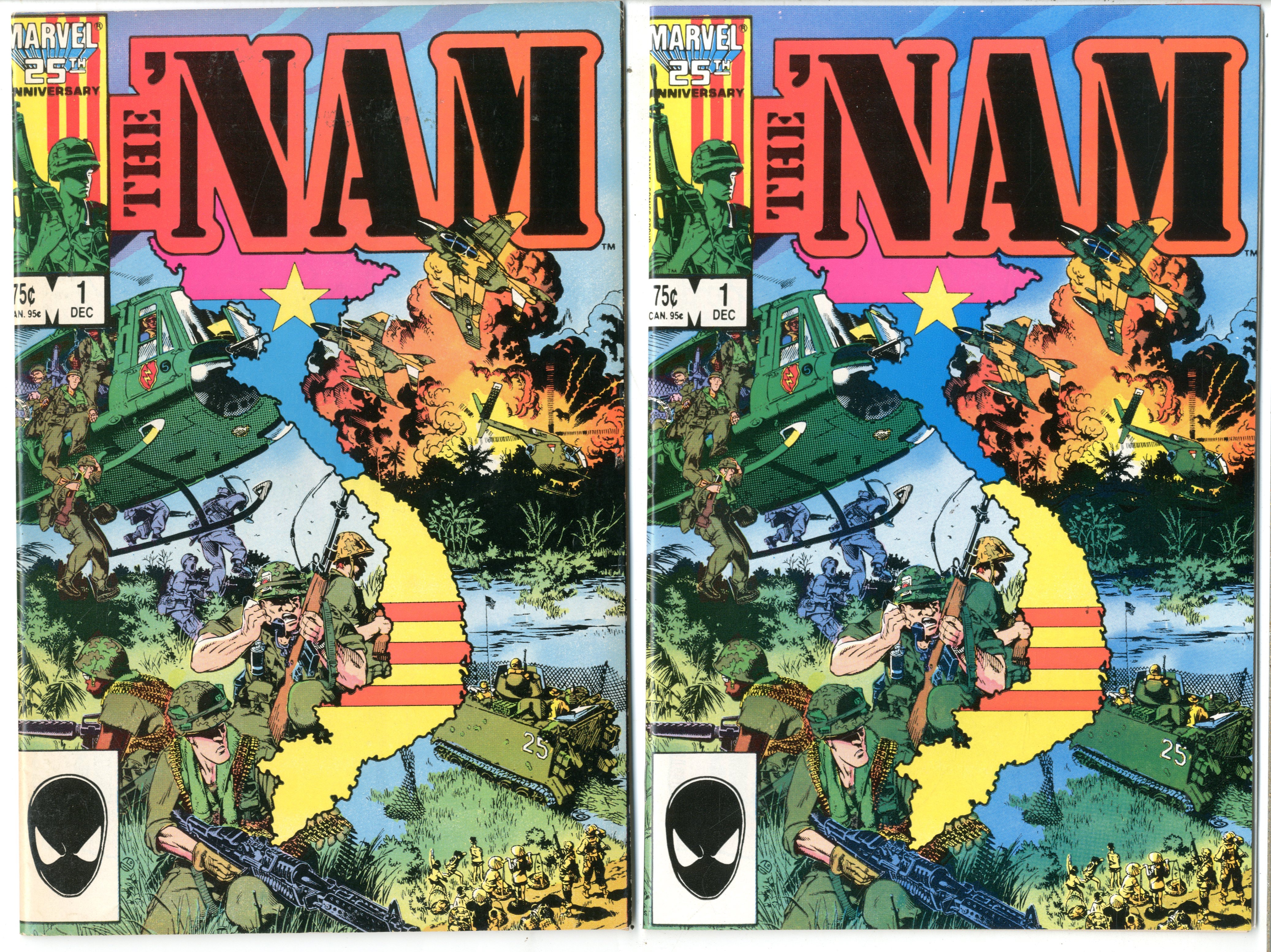 Nam      Lot Of 62 Comics - 19862
