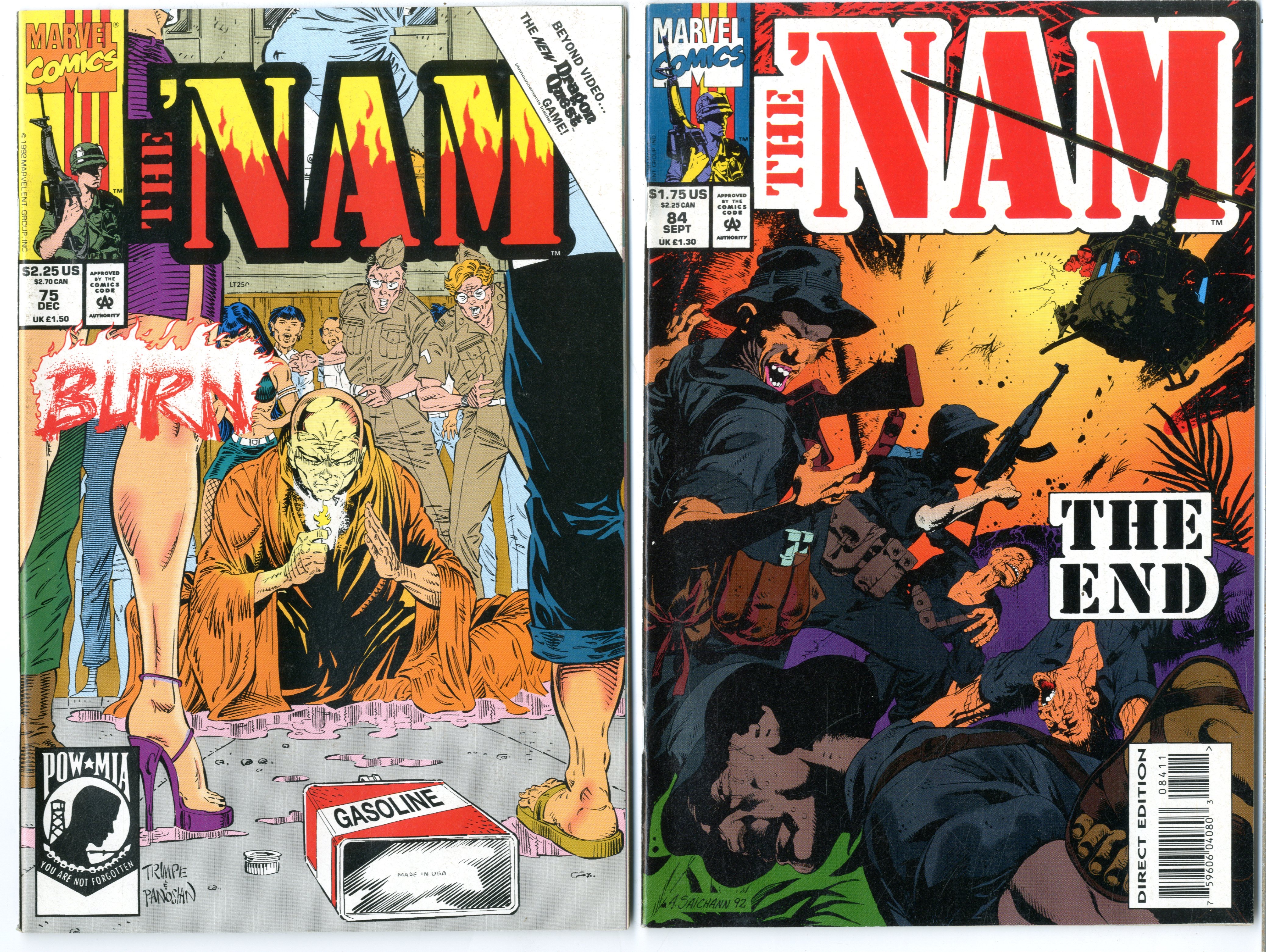 Nam      Lot Of 62 Comics - 19868