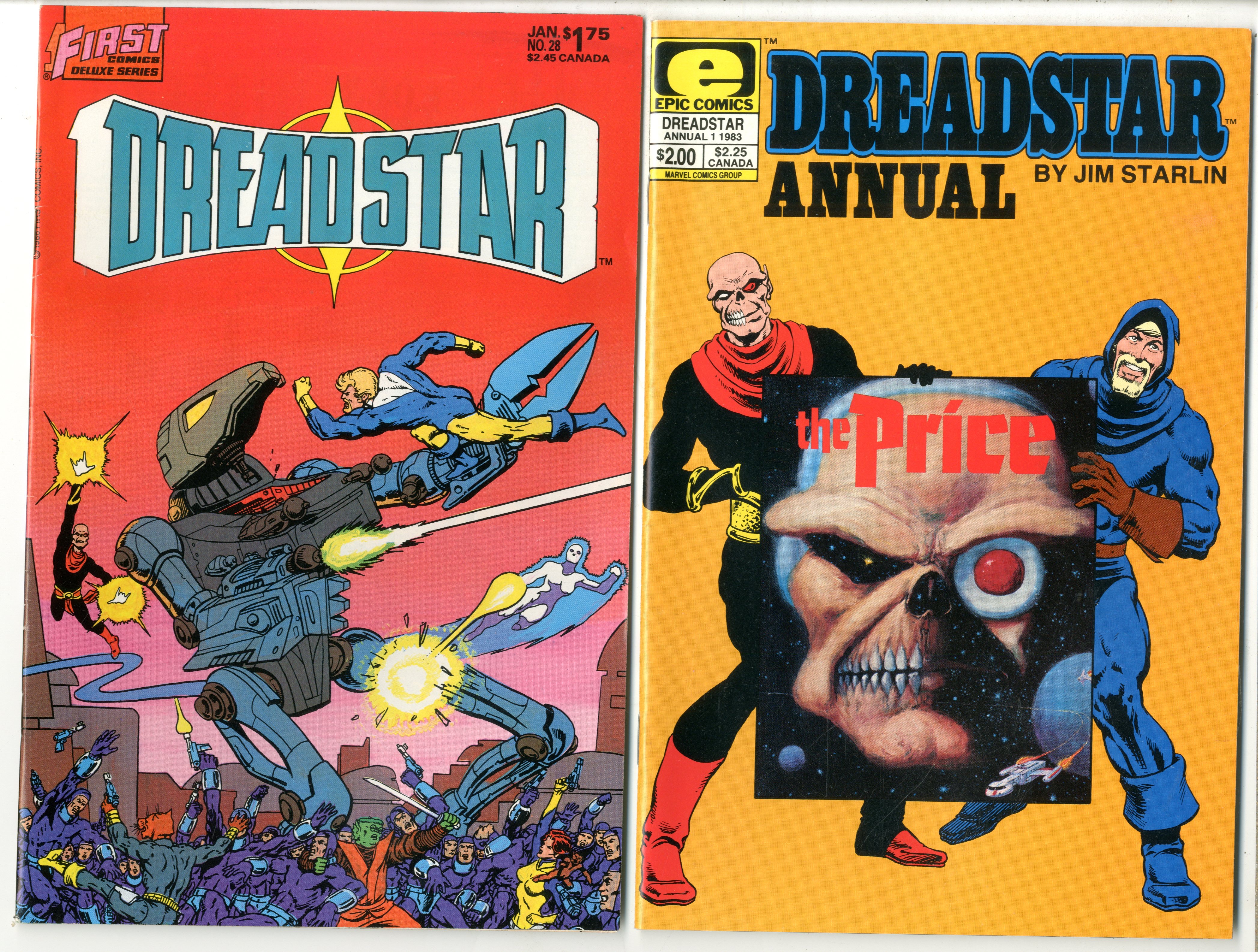 Dreadstar       Lot Of 23 Comics - 19916