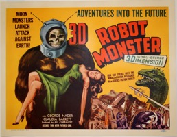 Robot Monster 1/2 Sheet  - Primary