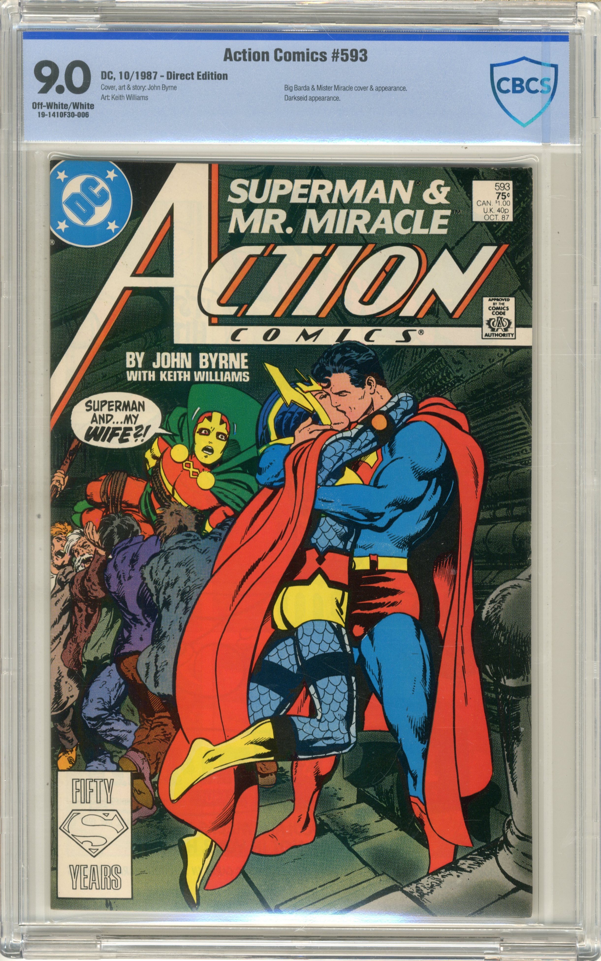 ACTION COMICS / Issue 593 Sold Details Four Color Comics