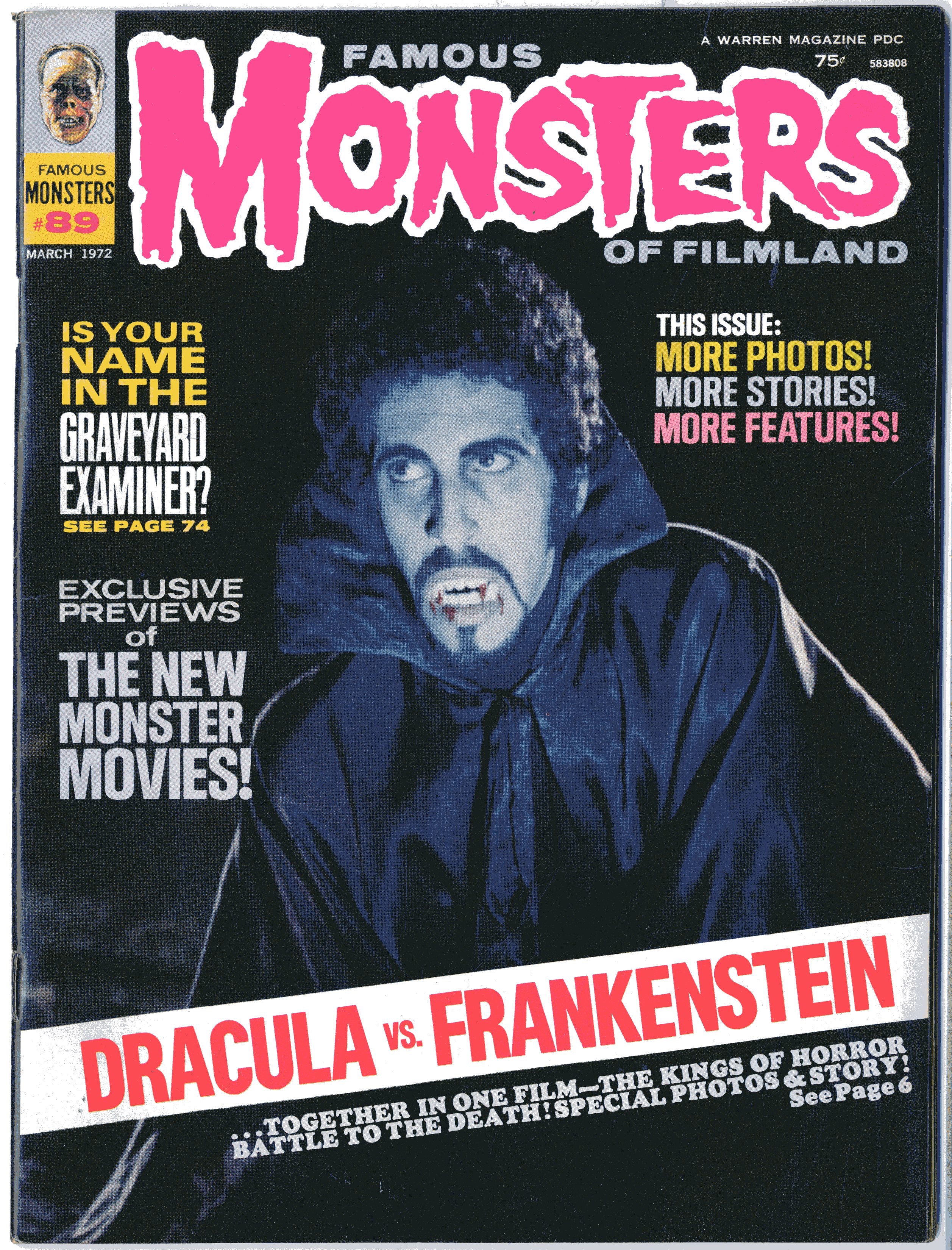 Famous Monsters of Filmland / Issue #89 | Other Products Details | Four  Color Comics