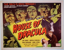 House Of Dracula   R -1950  - Primary