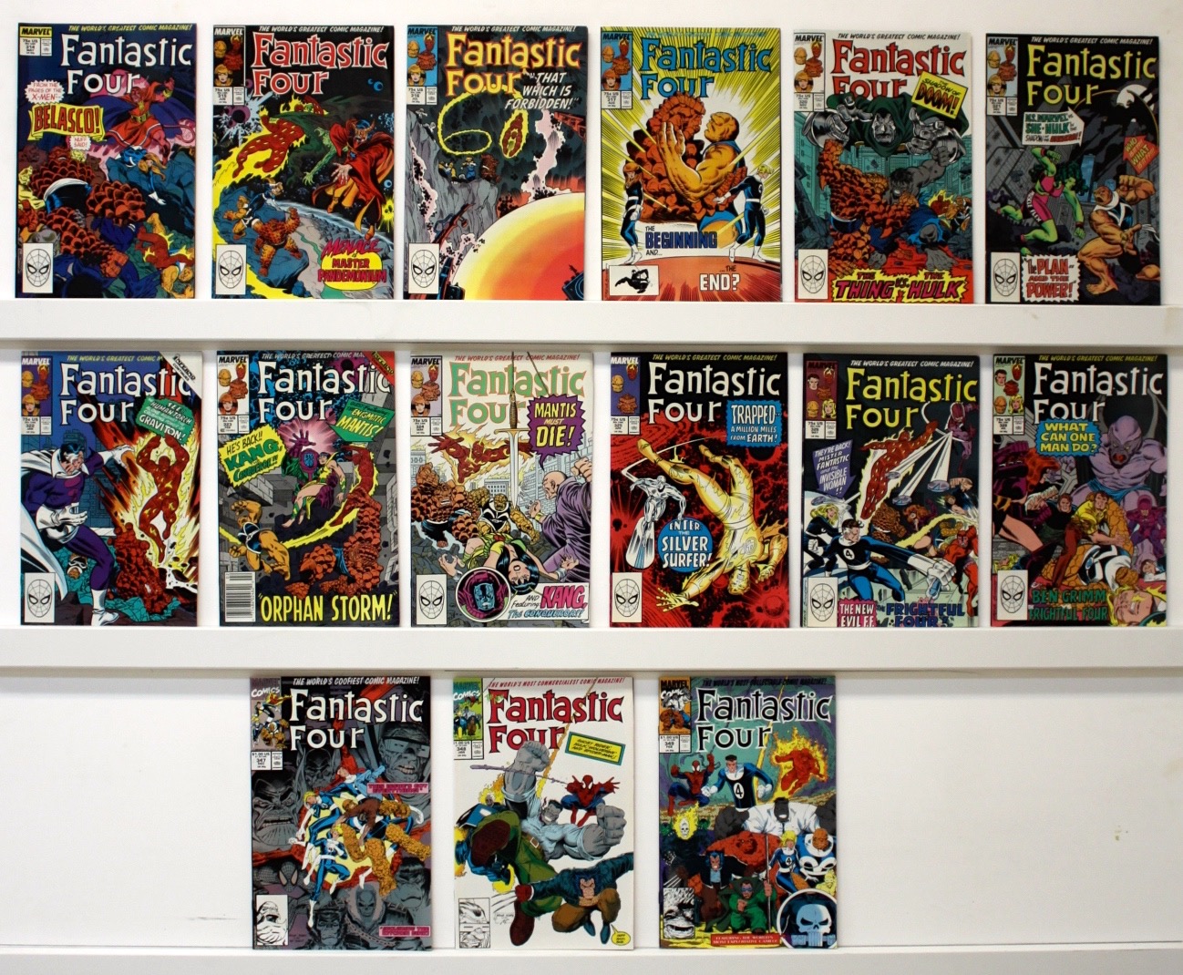 Fantastic Four    Lot Of 63 Comics - 21100