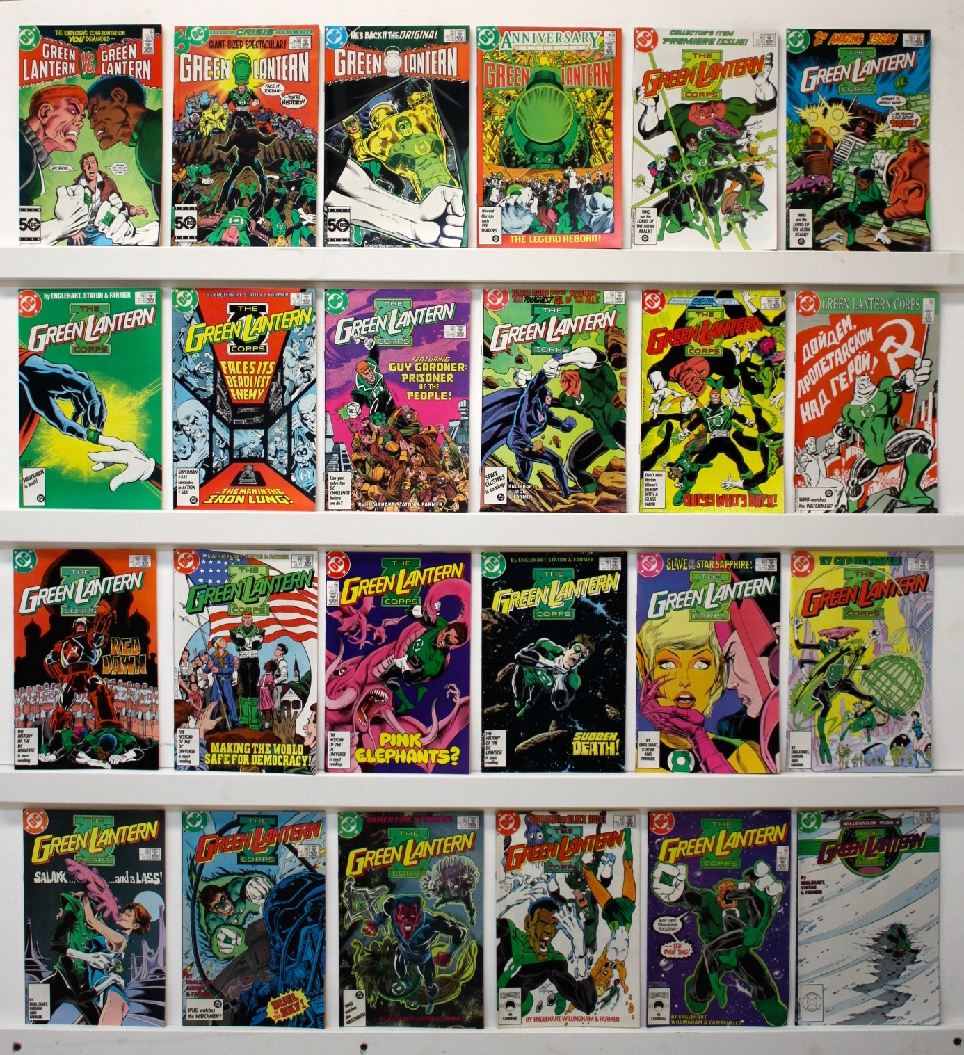 Green Lantern Lot Of 52 Books - 21117