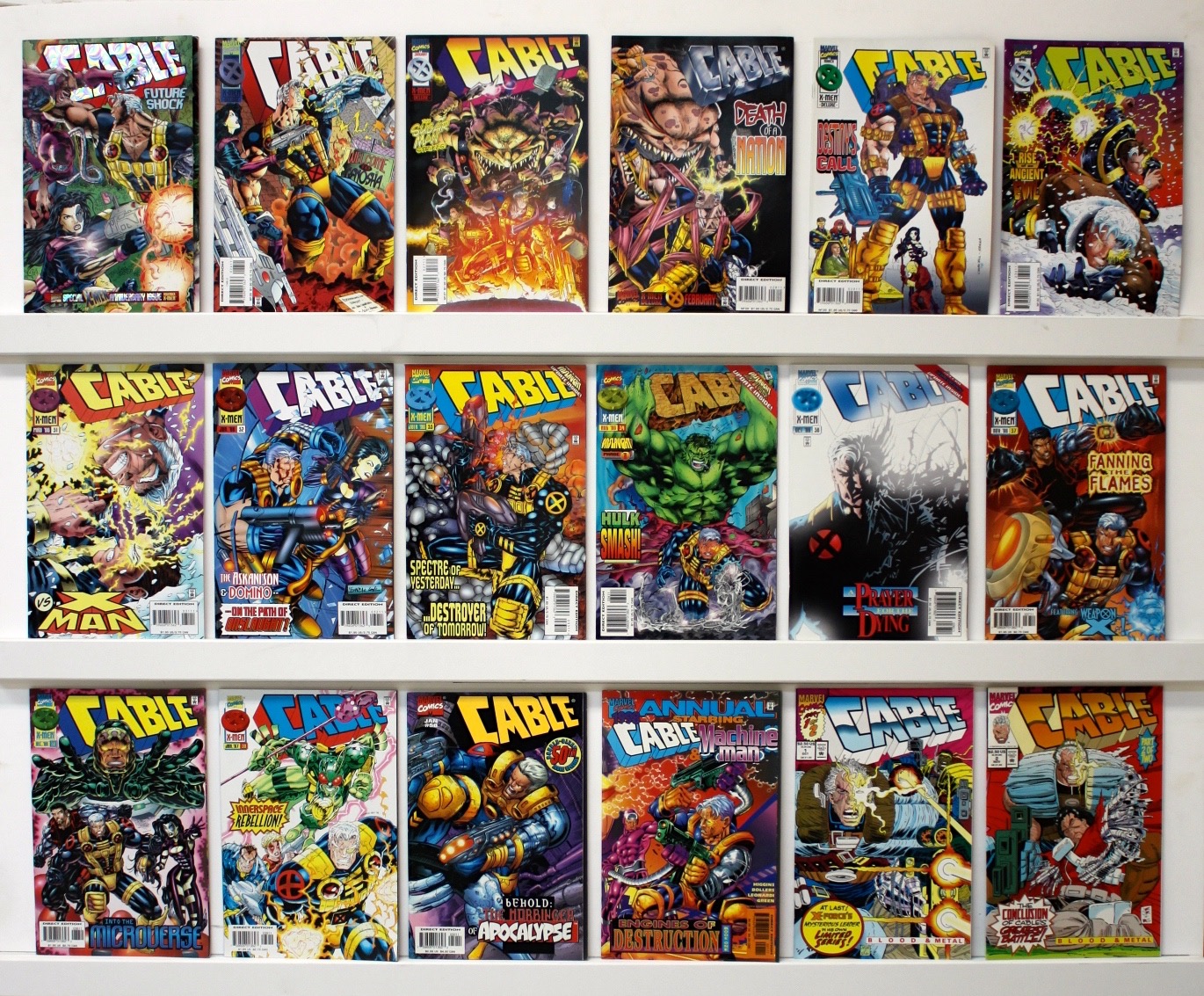Cable     Lot Of 42 Comics - 21141