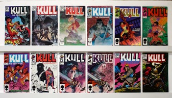 Kull The Conqueror     Lot Of 12 Comics - Primary