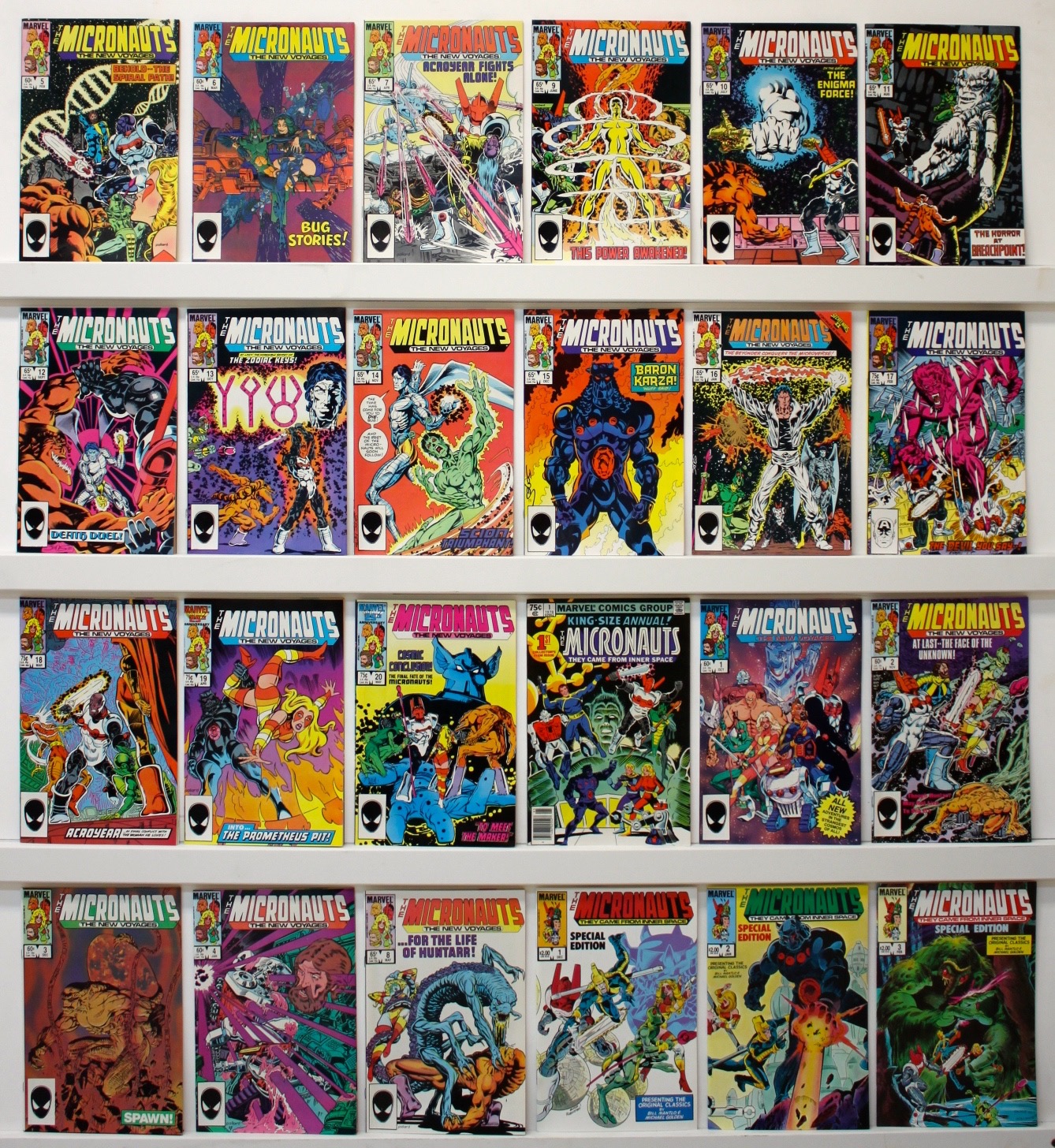 Micronauts     Lot Of 26 Comics - Primary
