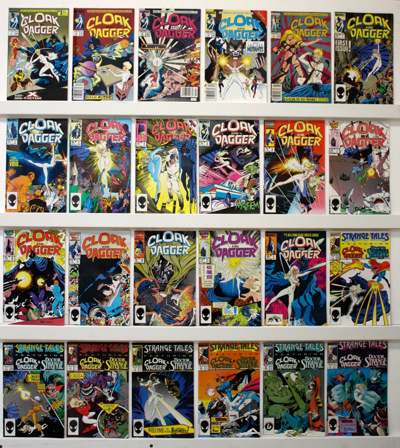 Cloak And Dagger    Lot Of 28 Comics - Primary