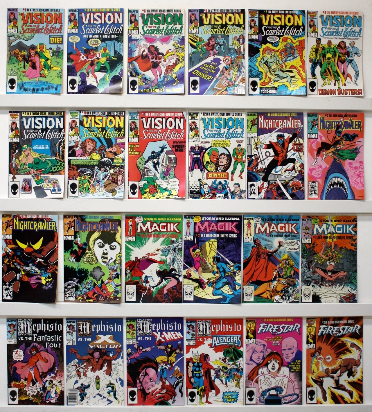 Marvel Limited &amp; Short Series  Lot Of 78 Comics - 21188