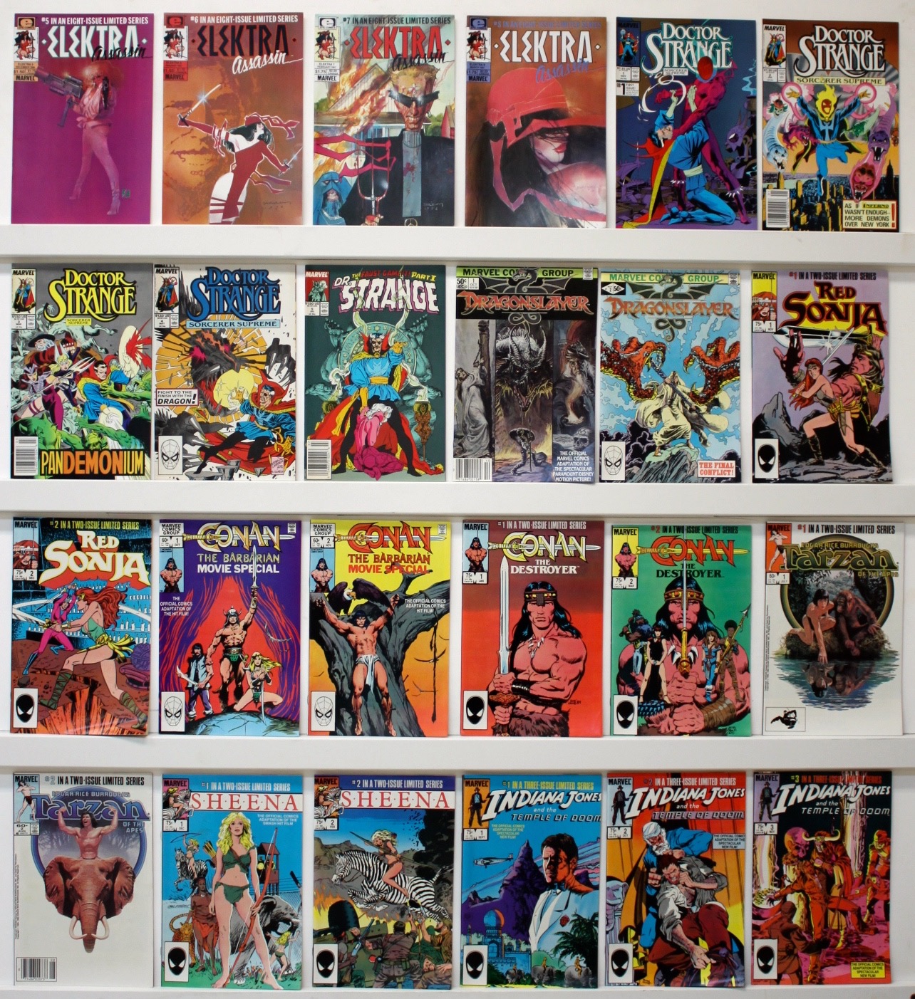 Marvel Limited &amp; Short Series   Lot Of 97 Comics - 21194