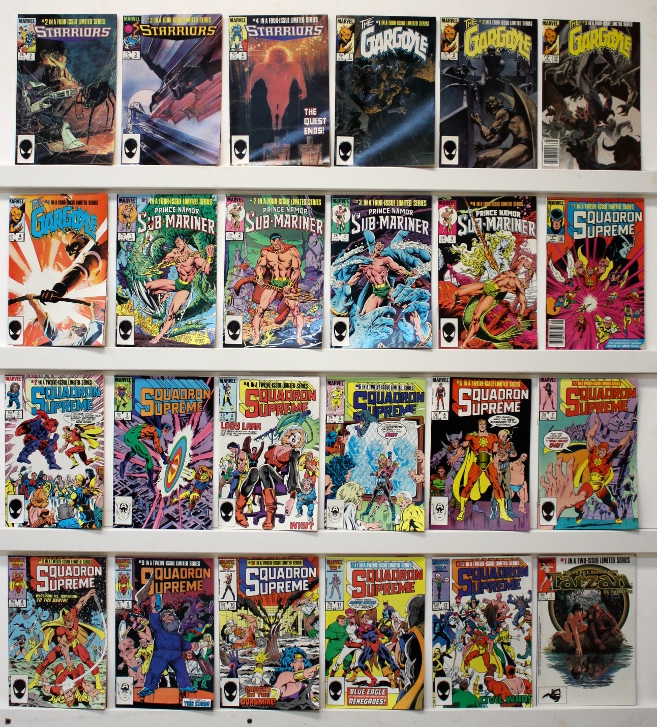 Marvel Limited &amp; Short Series   Lot Of 90 Comics - 21197