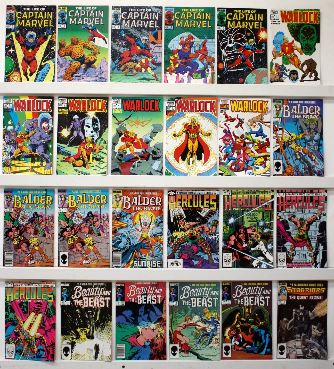 Marvel Limited &amp; Short Series   Lot Of 90 Comics - Primary