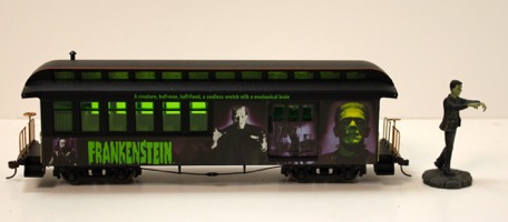 Hawthorne Village Frankenstein Train Car - Primary