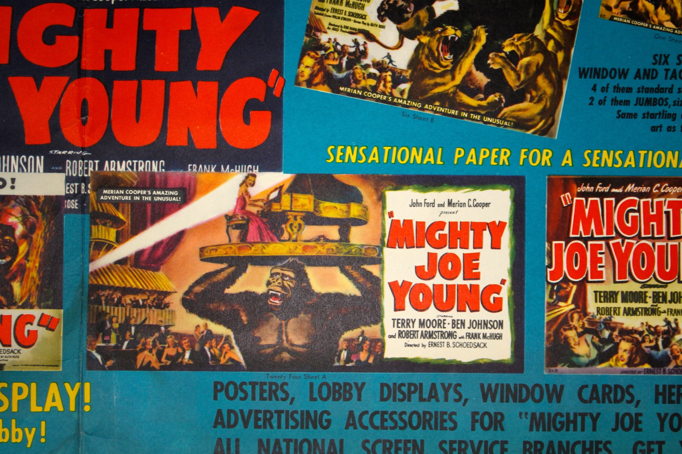 Mighty Joe Young Pressbook With Jacket
1949 - 21729
